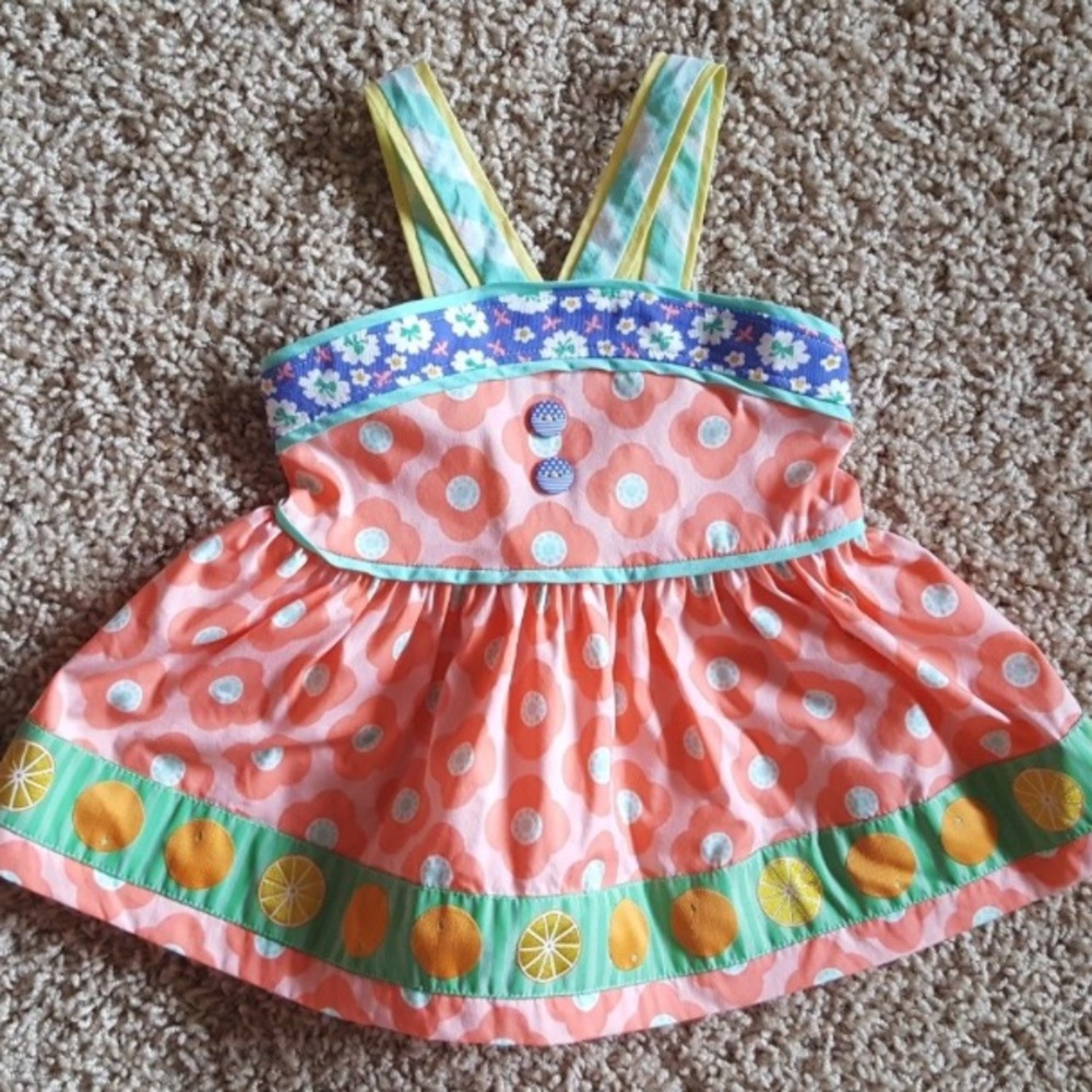 NWT Matilda Jane Meringue Pontoon top 🧡💛